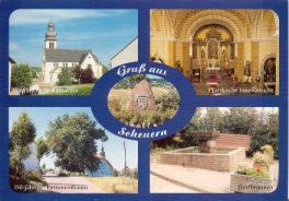 Postkarte Tholey-Scheuern (0,8 Eu)
